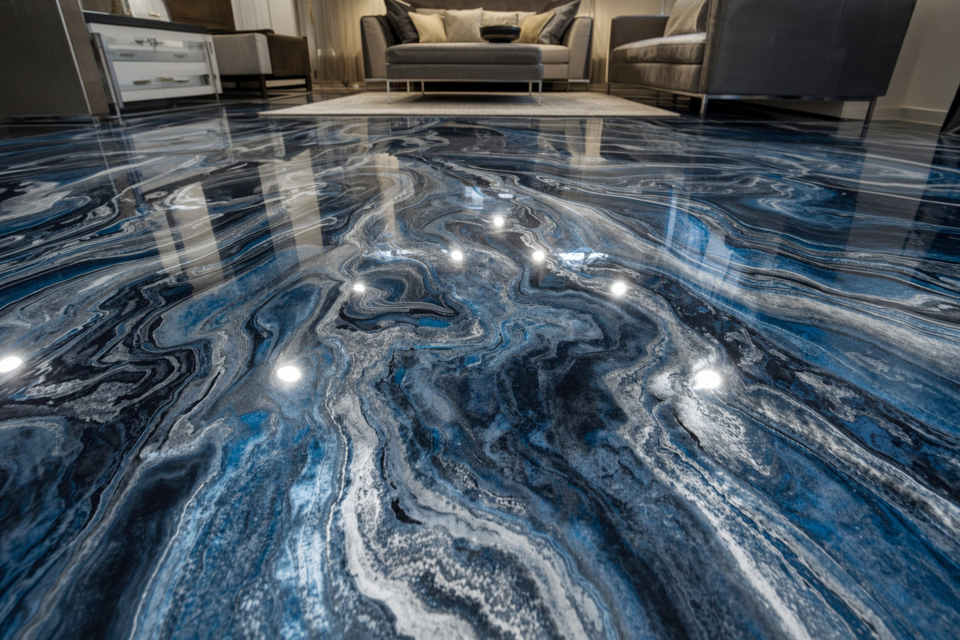 Metallic Epoxy Flooring in San Benito, TX